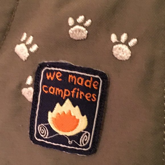 CARTER'S "Bear Scout" Snap-Bottom Overalls - Picture 9 of 12